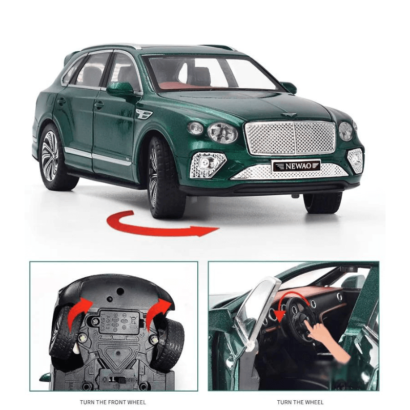 1/24 Scale Bentley Bentayga Die-cast Model Car