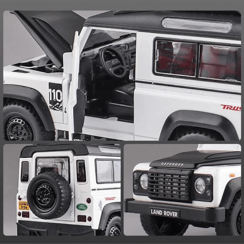 1/32 Scale Land Rover Defender 90 Die-cast Model Car