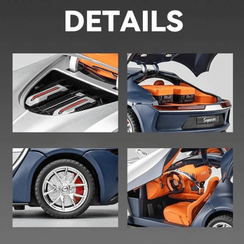 1/24 Scale Bugatti Atlantic Die-cast Model Car