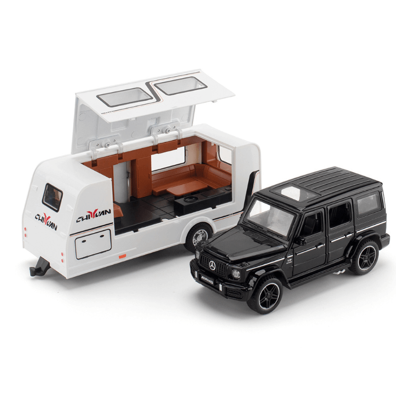 1/32 Scale Mercedes Benz G65+RV Die-cast Model Car