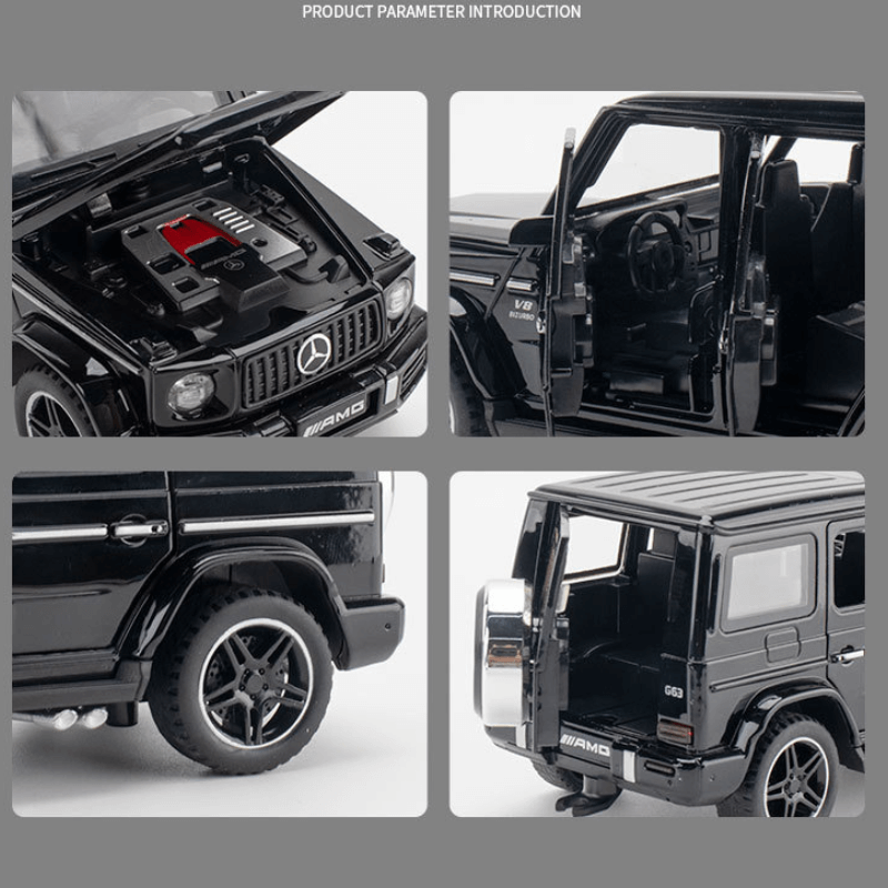 1/32 Scale Mercedes Benz G65+RV Die-cast Model Car