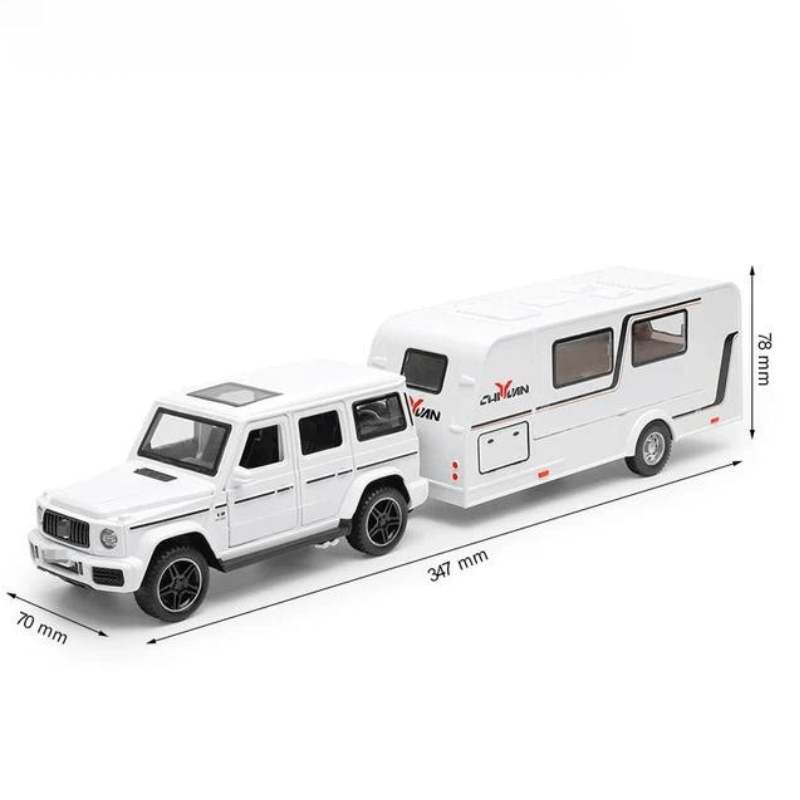 1/32 Scale Mercedes Benz G65+RV Die-cast Model Car