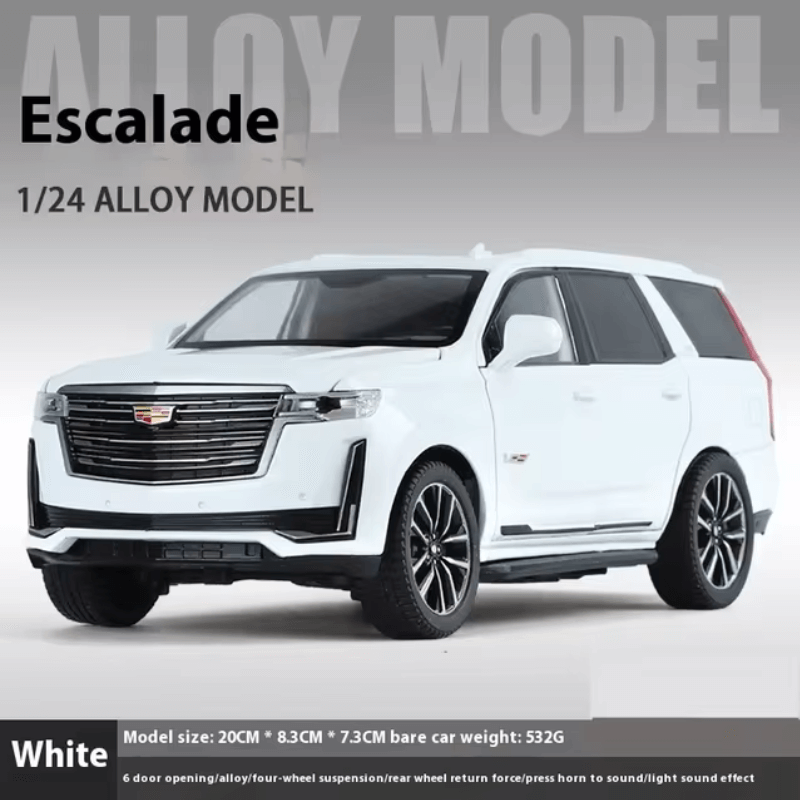 1/24 Scale Cadillac Escalade Die-cast Model Car