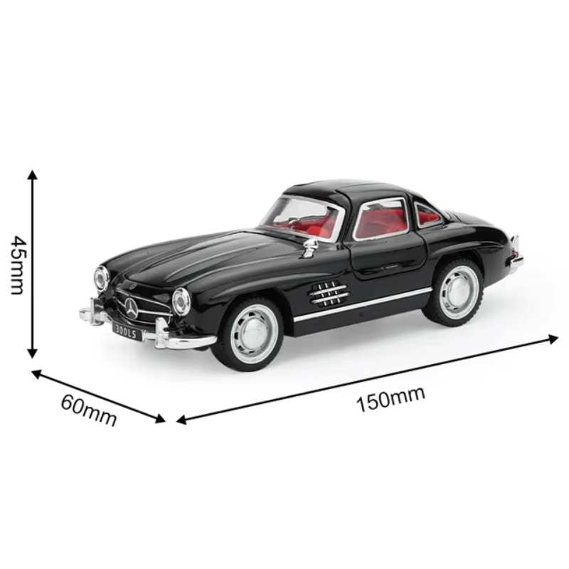 1/32 Scale Mercedes Benz 300SL Die-cast Model Car