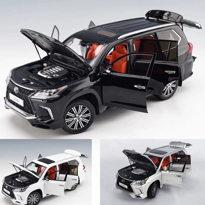 1/18 Scale Lexus Lx570 Alloy Model Car