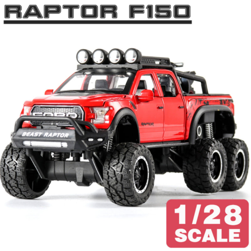 1:28 Ford F-150 raptor model car toy