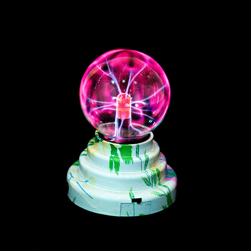 Novelty Static Sphere Plasma Lamp Magic Touch-Sensitive Plasma Light Ball