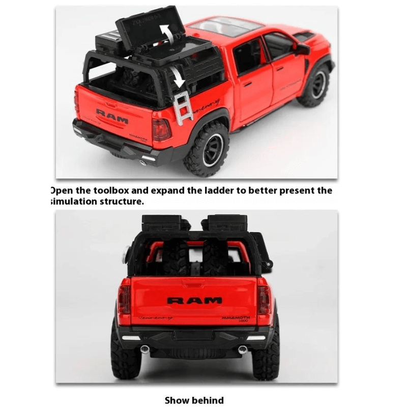 1/32 Scale Dodge RAM MAMMOTH Die-cast Model Car