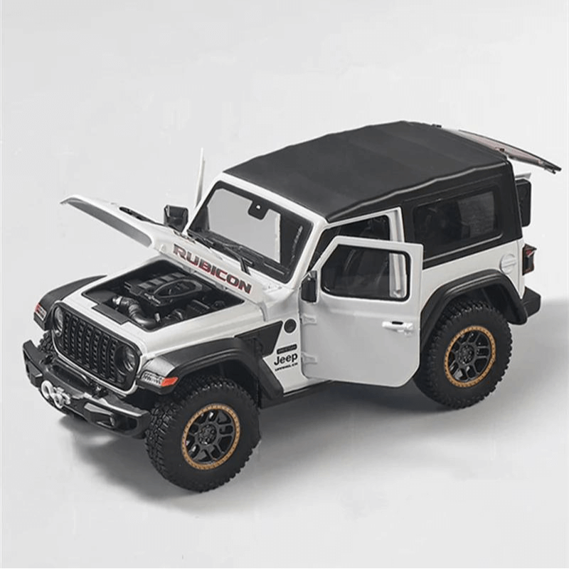 1:18 Scale Jeep Wrangler Rubicon Die-cast Model Car