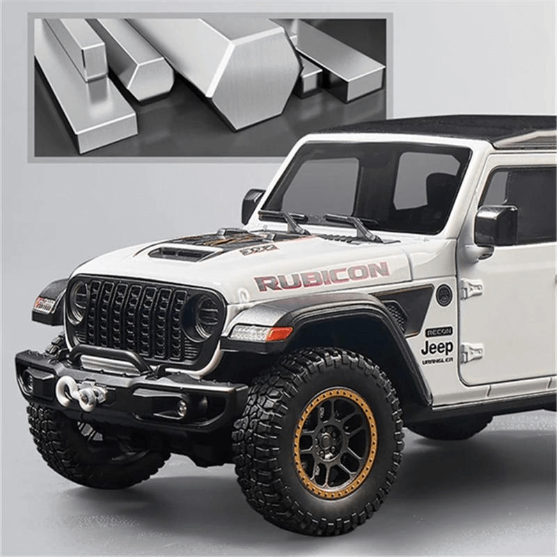 1:18 Scale Jeep Wrangler Rubicon Die-cast Model Car