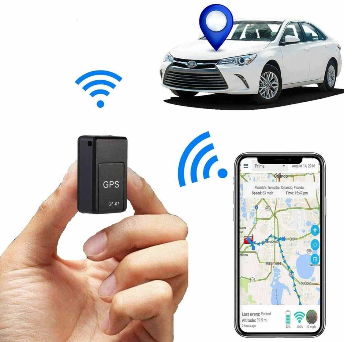 New 2025 Small Size GPS Tracker Long Battery GPS Tracking Device