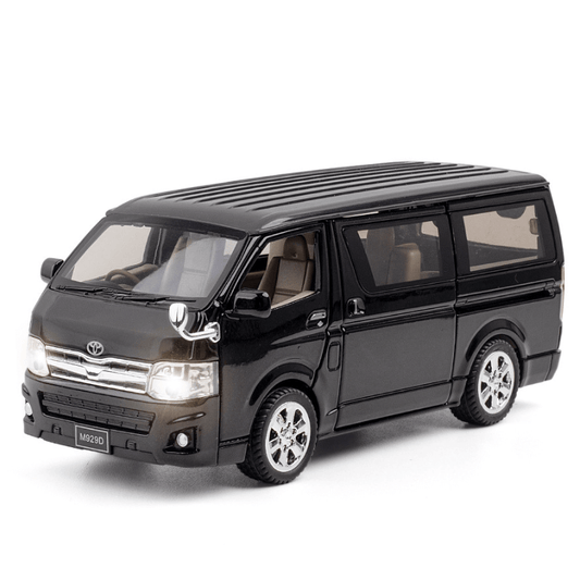 1/32 Scale Toyota Hiace Full Open Die-cast Model car