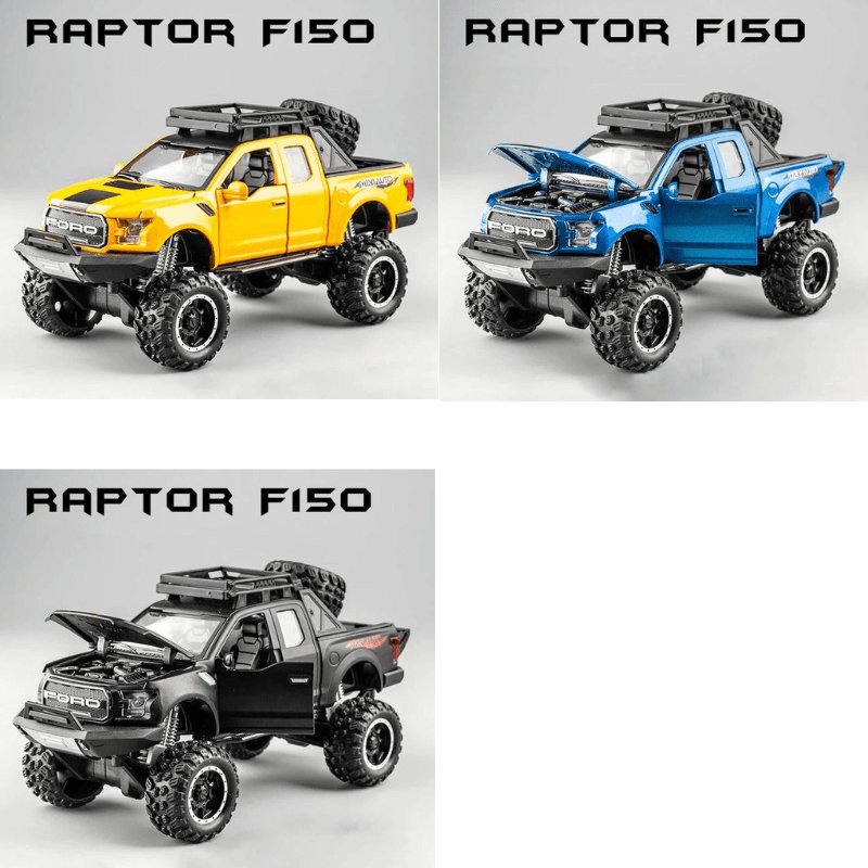 1/32 Scale Ford Raptor F150 Die-cast Model Car