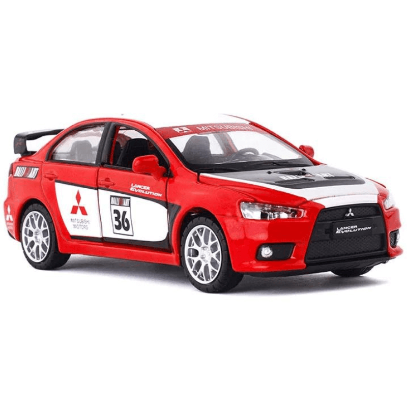 1/32 Scale Mitsubishi Evolution X Die-cast Model Car